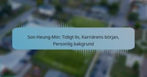 Son Heung-Min: Tidigt liv, Karriärens början, Personlig bakgrund